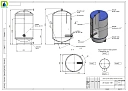 Водонагреватель напольный накопительный электрического нагрева GOPPO ЭВА Ладога 7000 литров 10bar 60кВт